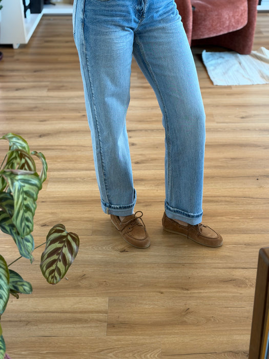 Mocassino barca cuoio