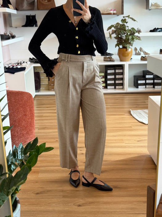 Pantalone carrot elegante