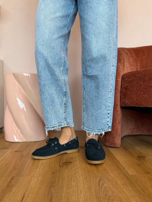 Mocassino BEA barca blu navy