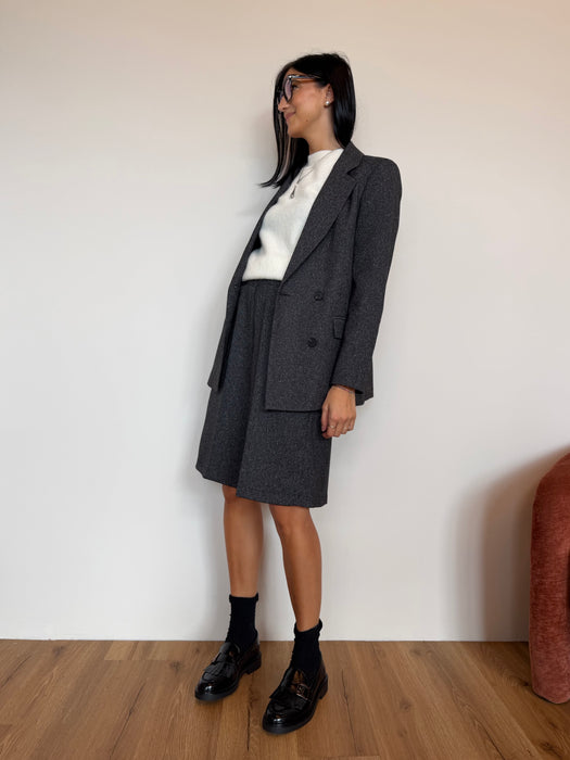 Blazer grigio tweed sale/pepe