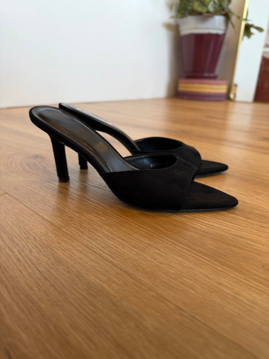 Mules tacco Wendy nero