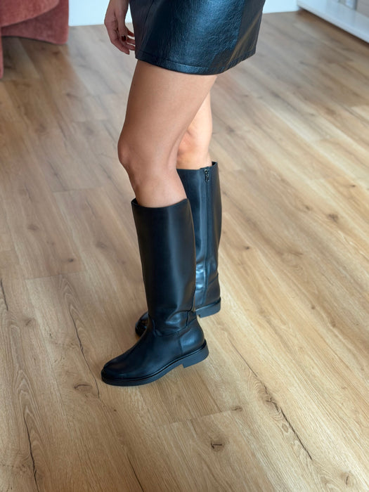 Stivale con elastico PETRA NERO
