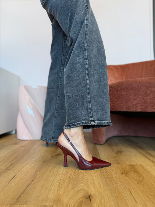Slingback DIANA BORDEAUX