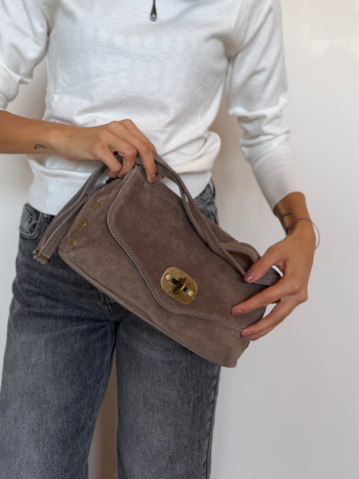 Borsa suede  Fiby - vari colori
