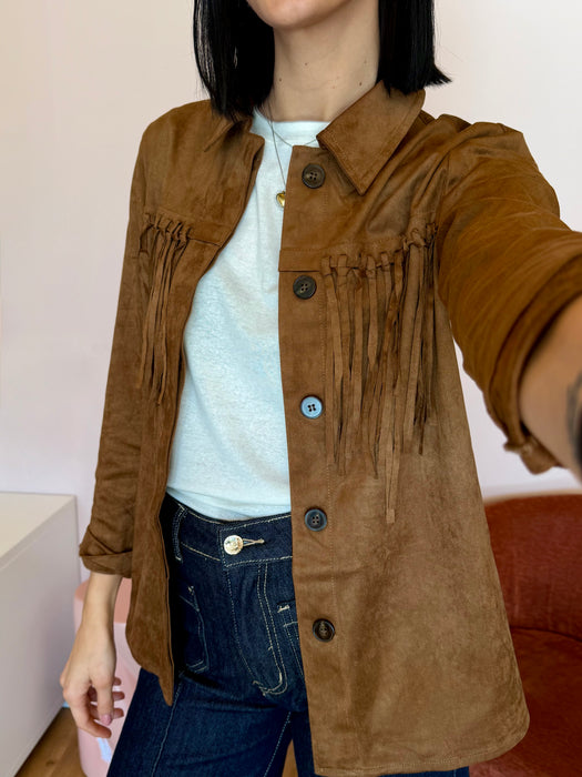 Camicia dainetto frange