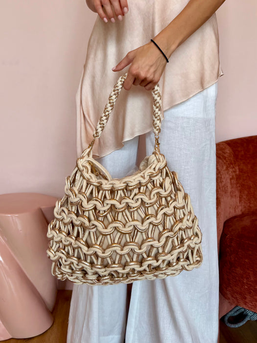 Borsa in morbida in maglia - vari colori