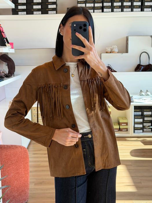 Camicia dainetto frange