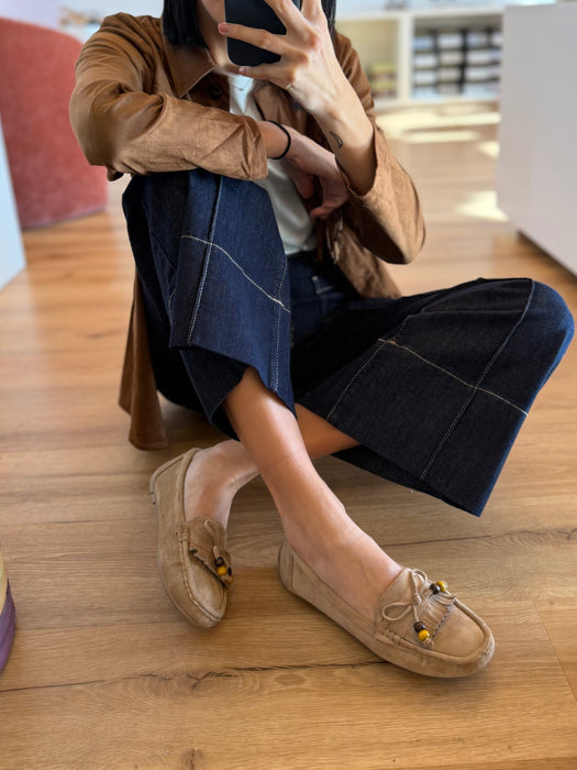 Mocassino frangette MILO