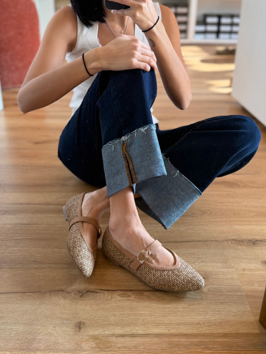 Ballerina Giusy cuoio