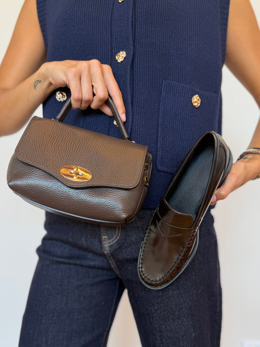 Mini bag Zenny vera pelle