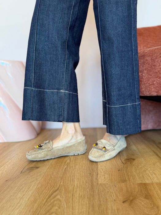 Mocassino frangette MILO