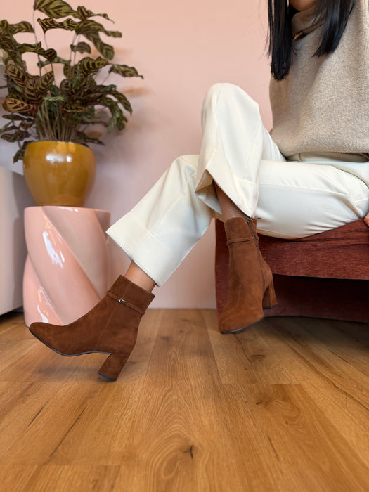 Tronchetto FLORA CUOIO BRUCIATO