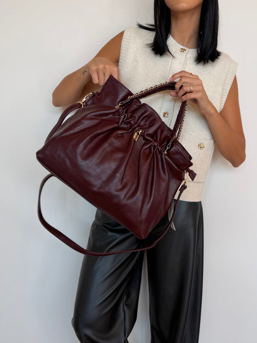 Borsa arricciata Frida - vari colori