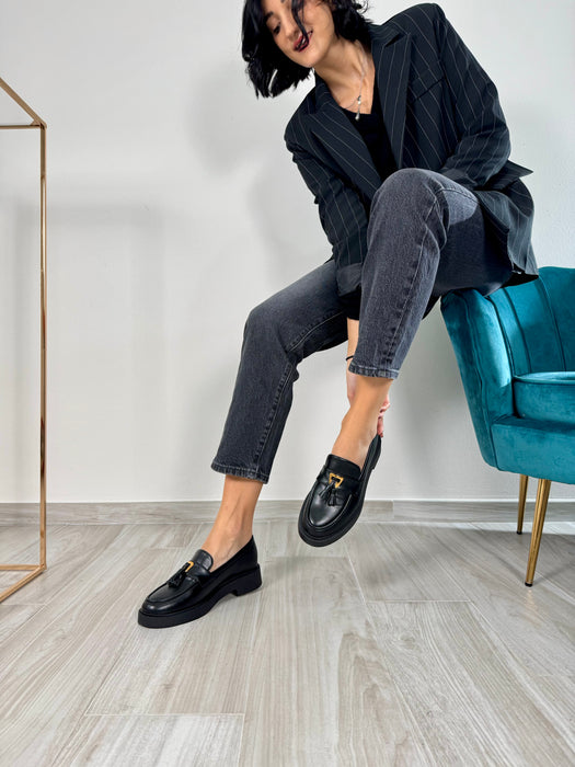 Mocassino Sarah nero