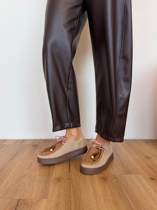 Mocassino Wallabee - sabbia