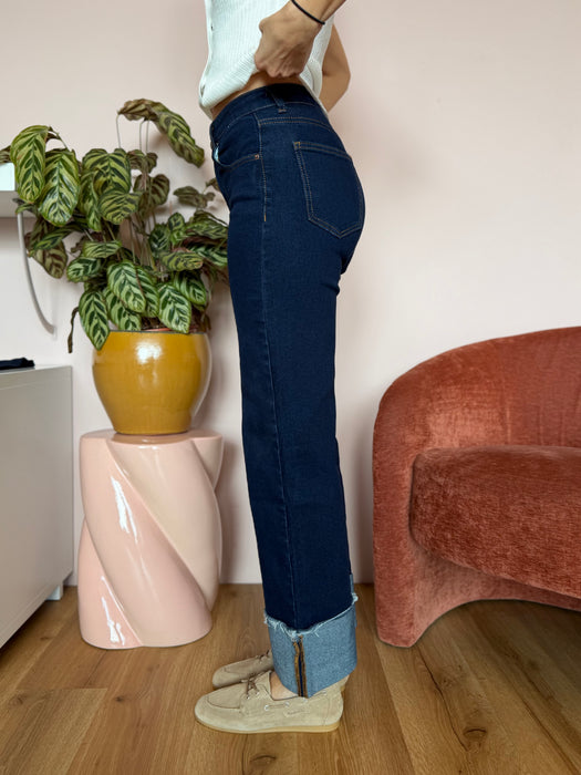 Jeans con risvolto VIVID