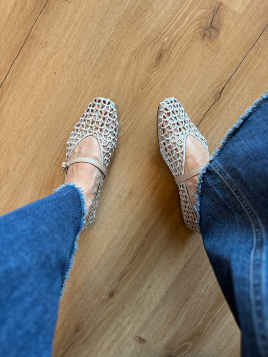 Ballerina intreccio RURU khaki