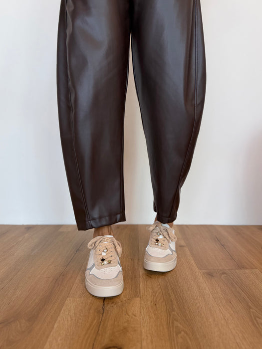 Sneakers BJ bianca/beige
