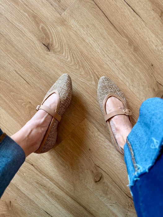 Ballerina Giusy cuoio