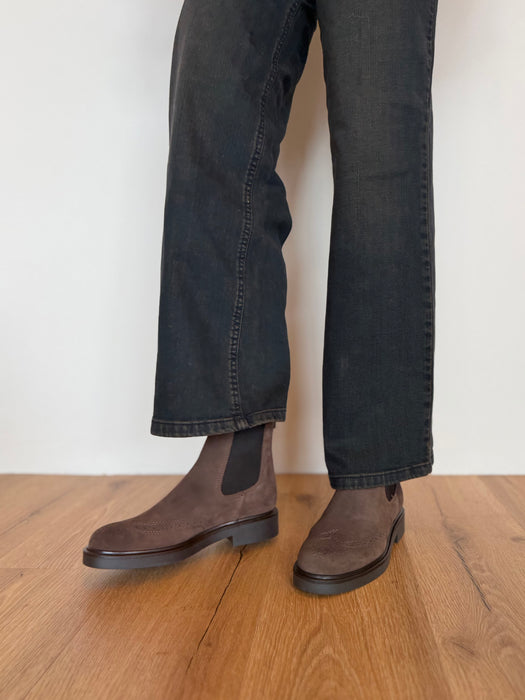 Chelsea boot coda di rondine CACAO