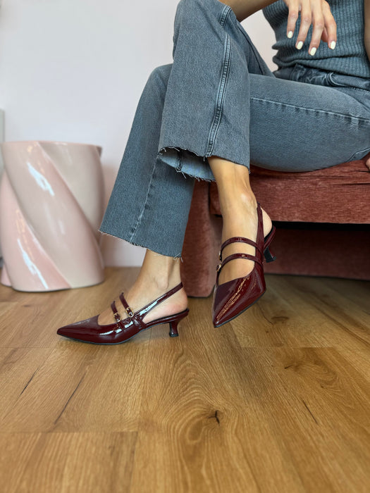 Slingback CHERRY