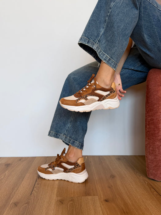 Sneakers camel QUEEN