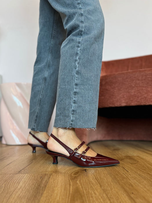 Slingback CHERRY