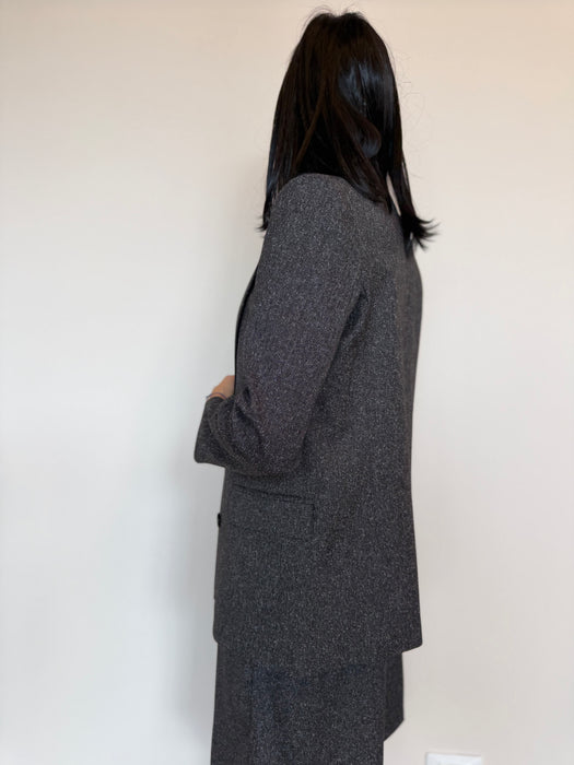 Blazer grigio tweed sale/pepe