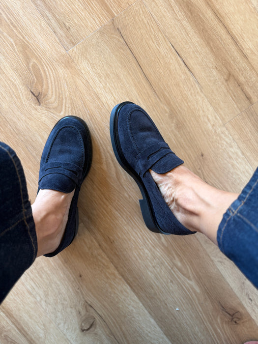 Mocassino blu HOLLY
