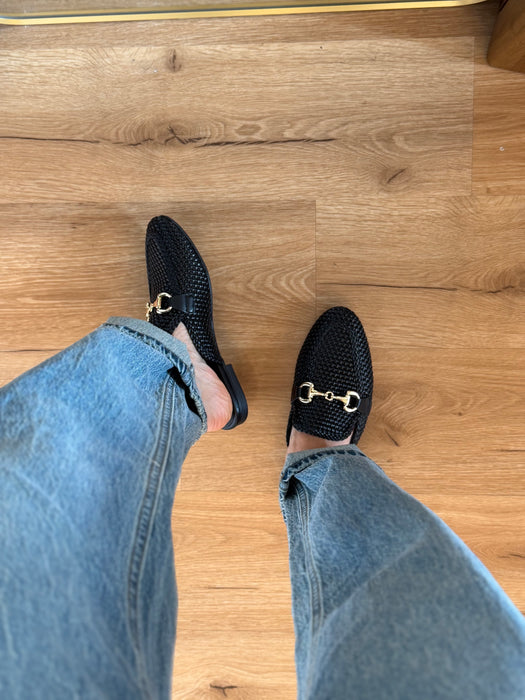 Mules intreccio NERO