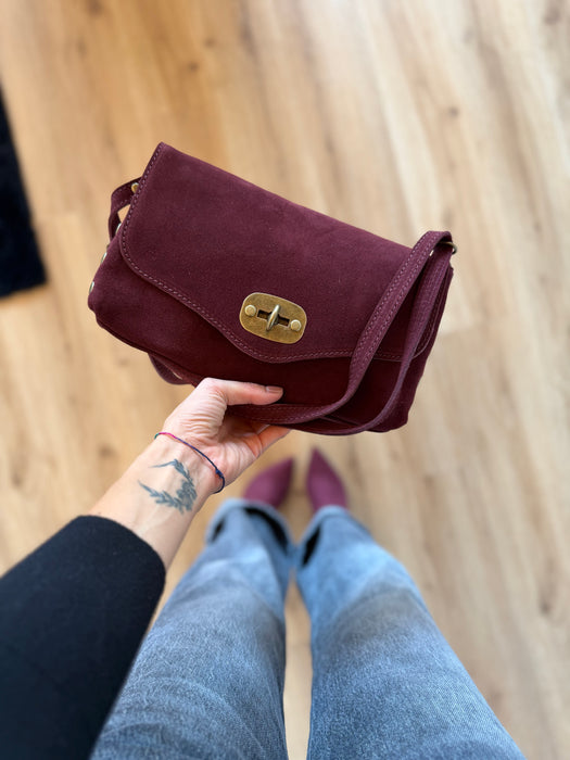 Borsa suede  Fiby - vari colori