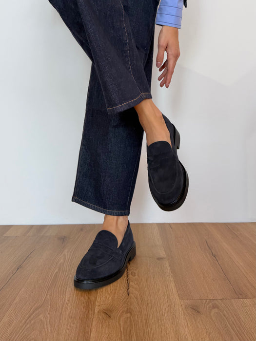 Mocassino blu HOLLY