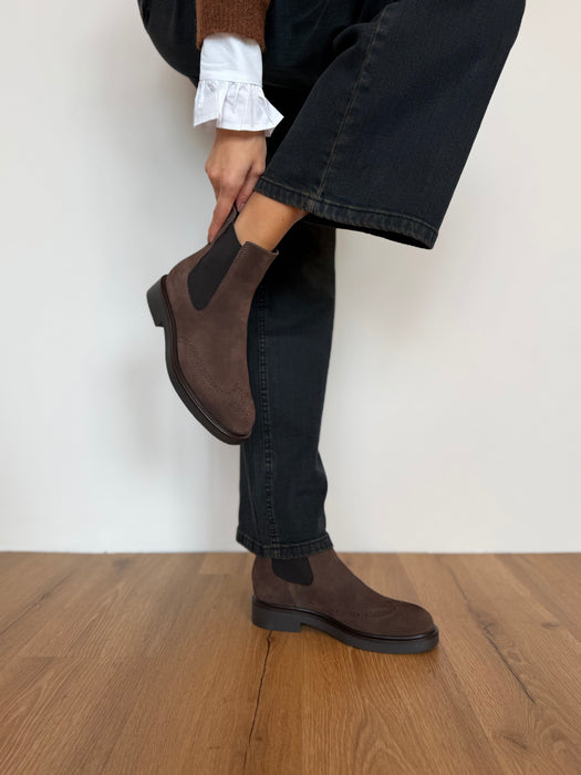 Chelsea boot coda di rondine CACAO