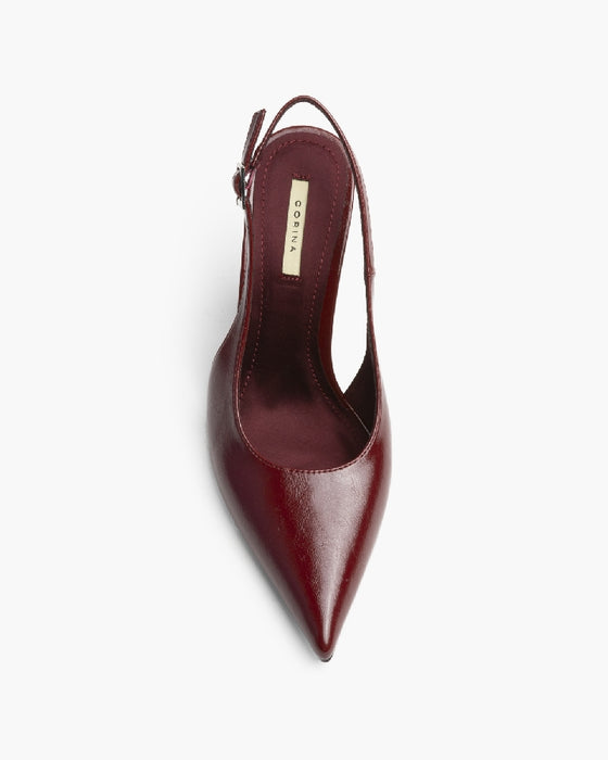 Slingback DIANA BORDEAUX