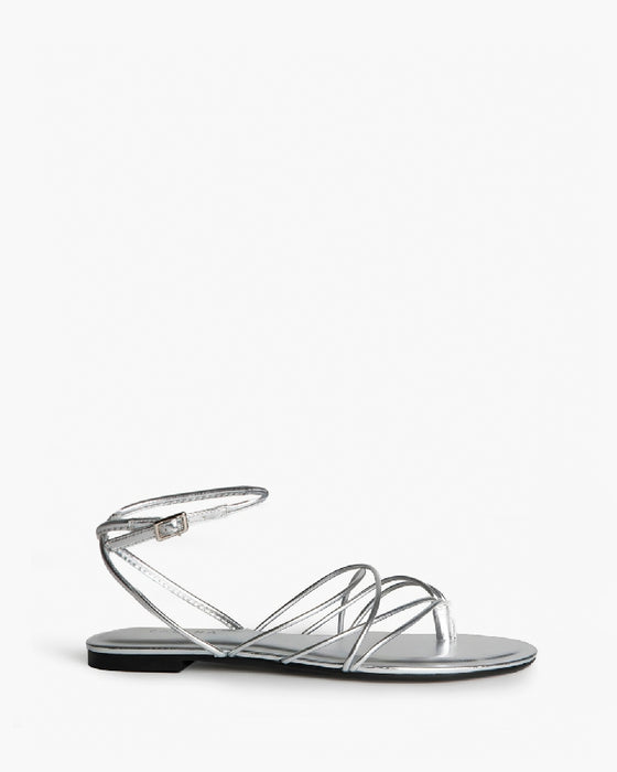 Sandaletto argento MIDA