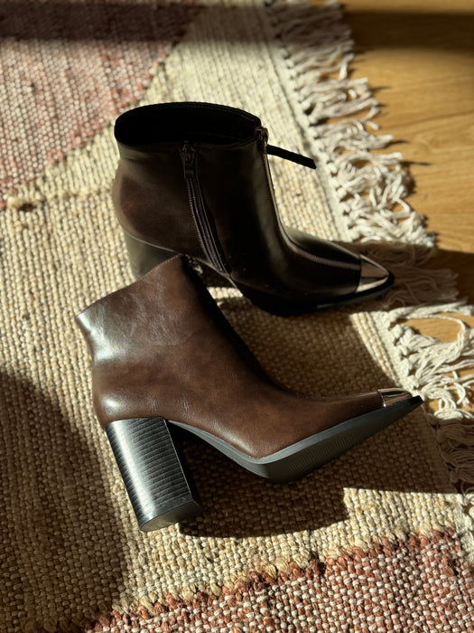 Tronchetto cerniera BROWN