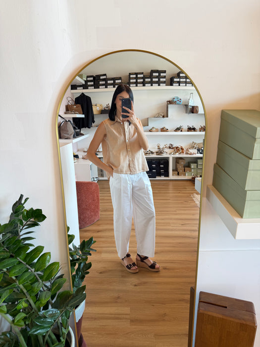 PANTALONI CON PINCES