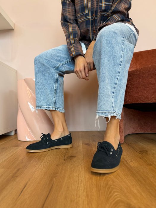 Mocassino BEA barca blu navy