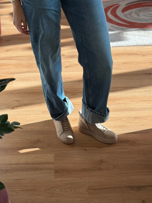 Sneakers stivaletto Taupe