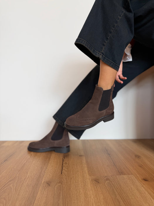 Chelsea boot coda di rondine CACAO