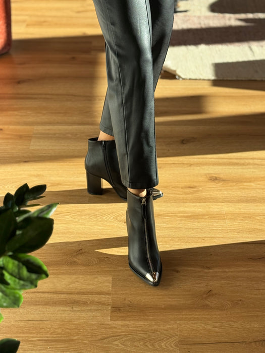 Tronchetto cerniera NERO