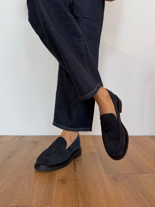 Mocassino blu HOLLY