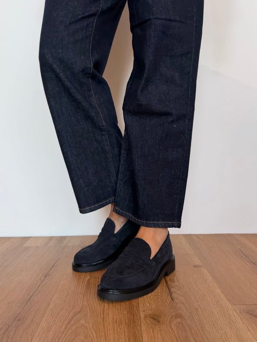 Mocassino blu HOLLY