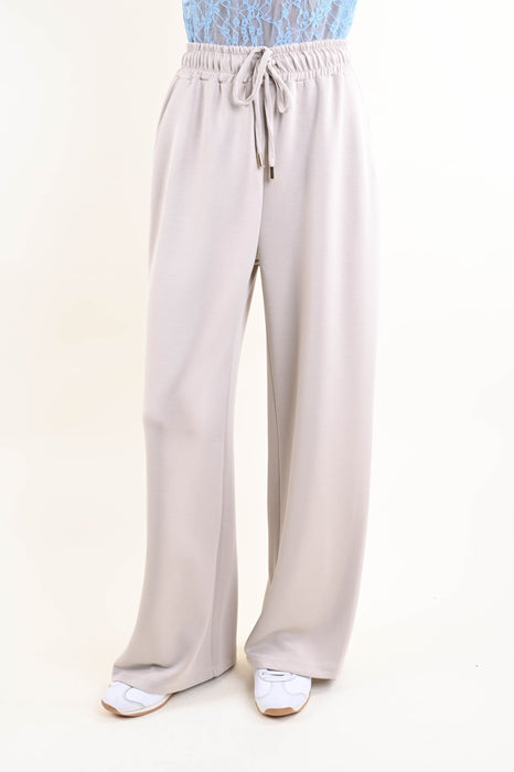 PANTALONI FLUIDI CON COULISSE - due colori