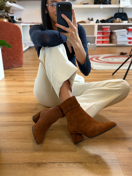 Tronchetto FLORA CUOIO BRUCIATO