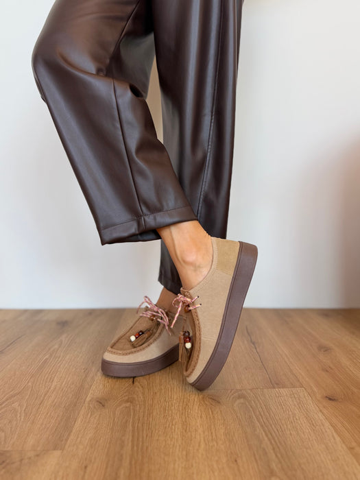 Mocassino Wallabee - sabbia