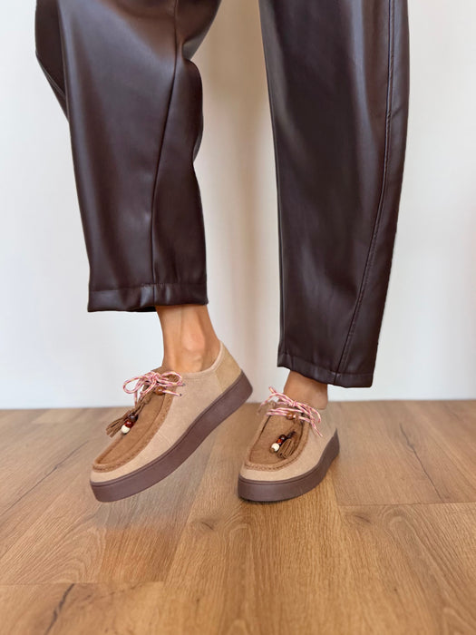 Mocassino Wallabee - sabbia