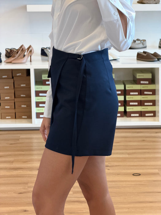 Pantaloncino asimmetrico BLU