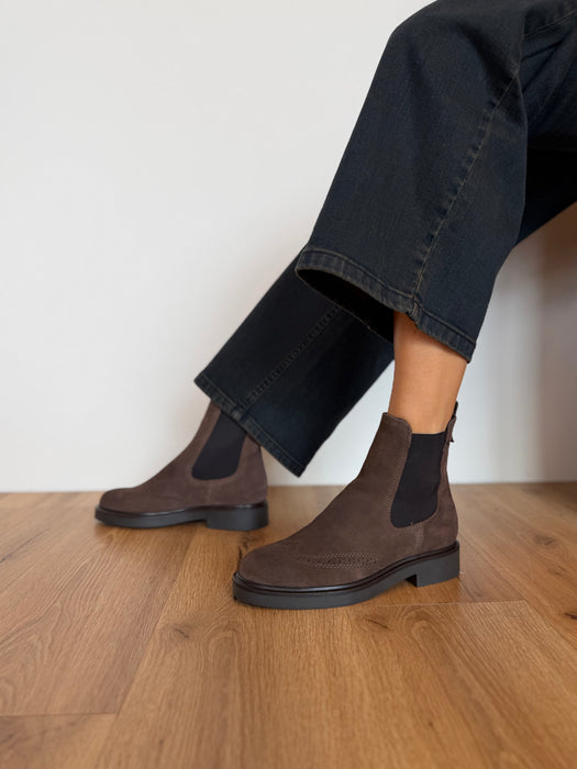 Chelsea boot coda di rondine CACAO