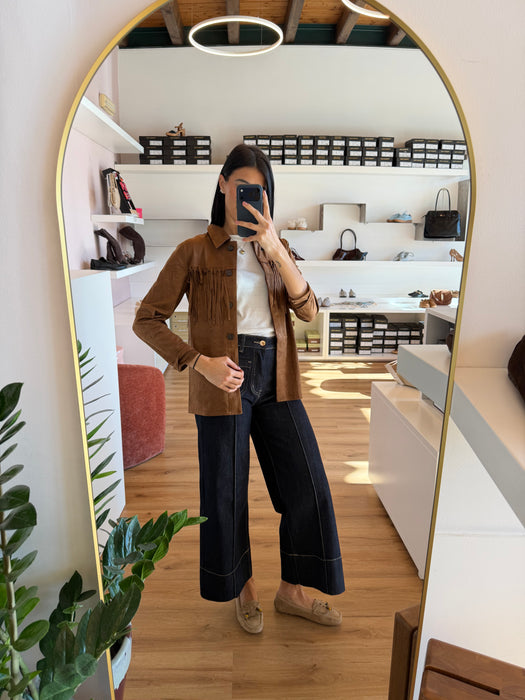 Camicia dainetto frange